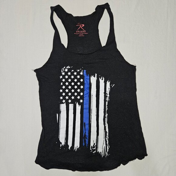 Rothco women's tank top - thin blue line size small - Picture 2 of 3